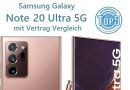 Samsung Galaxy Note 20 Ultra 5G mit Vertrag Vergleich